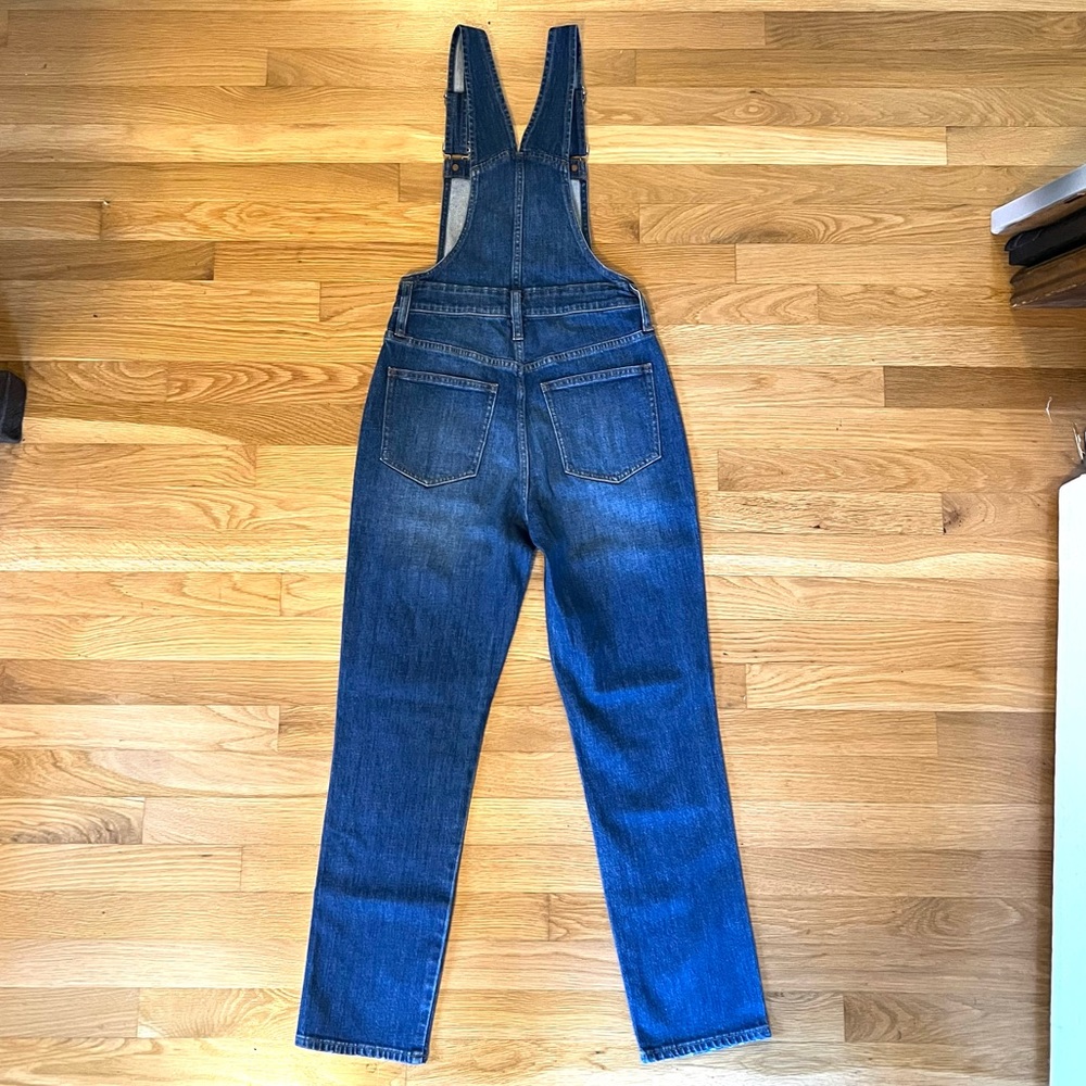 Madewell Denim Stovepipe Overalls - Picture 8 of 9